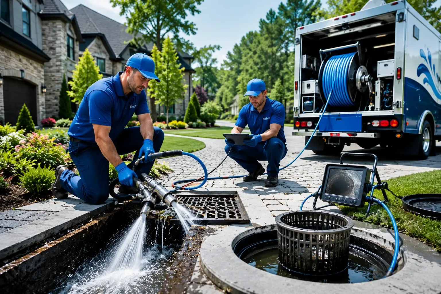 Local outdoor drain cleaning professionals in Grady, AR