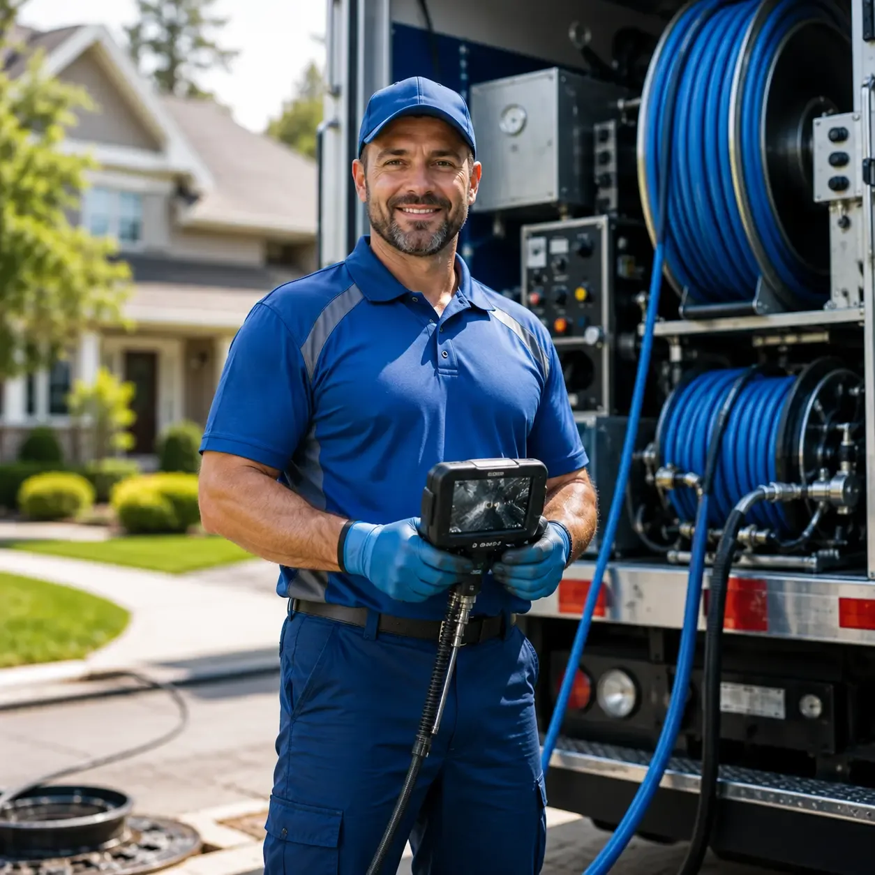 Local outdoor drain cleaning specialists in Grady, AR